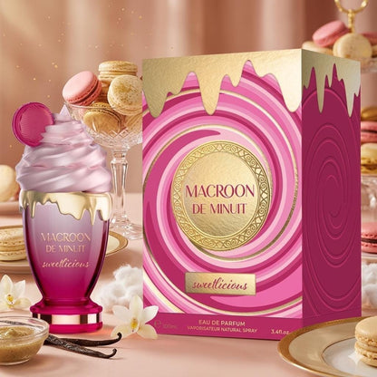 Macaron de Minuit Sweetlicious Perfume – Gourmand Oriental Eau de Parfum 100ml – Sweet Vanilla Musk Fragrance