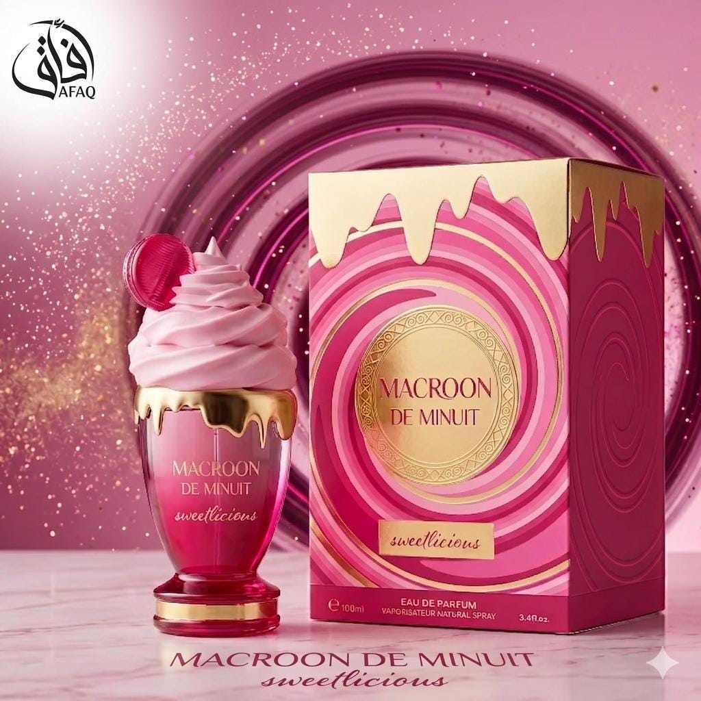 Macaron de Minuit Sweetlicious Perfume – Gourmand Oriental Eau de Parfum 100ml – Sweet Vanilla Musk Fragrance