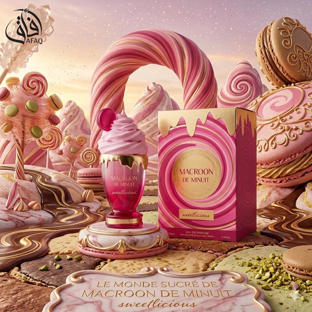 Macaron de Minuit Sweetlicious Perfume – Gourmand Oriental Eau de Parfum 100ml – Sweet Vanilla Musk Fragrance