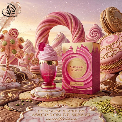 Macaron de Minuit Sweetlicious Perfume – Gourmand Oriental Eau de Parfum 100ml – Sweet Vanilla Musk Fragrance