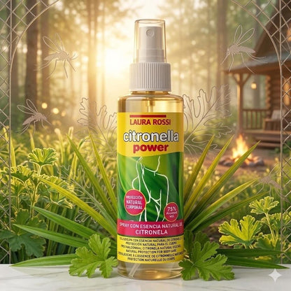 Citronella Power Mosquito Repellent Spray | Natural Outdoor Body Mist Protection