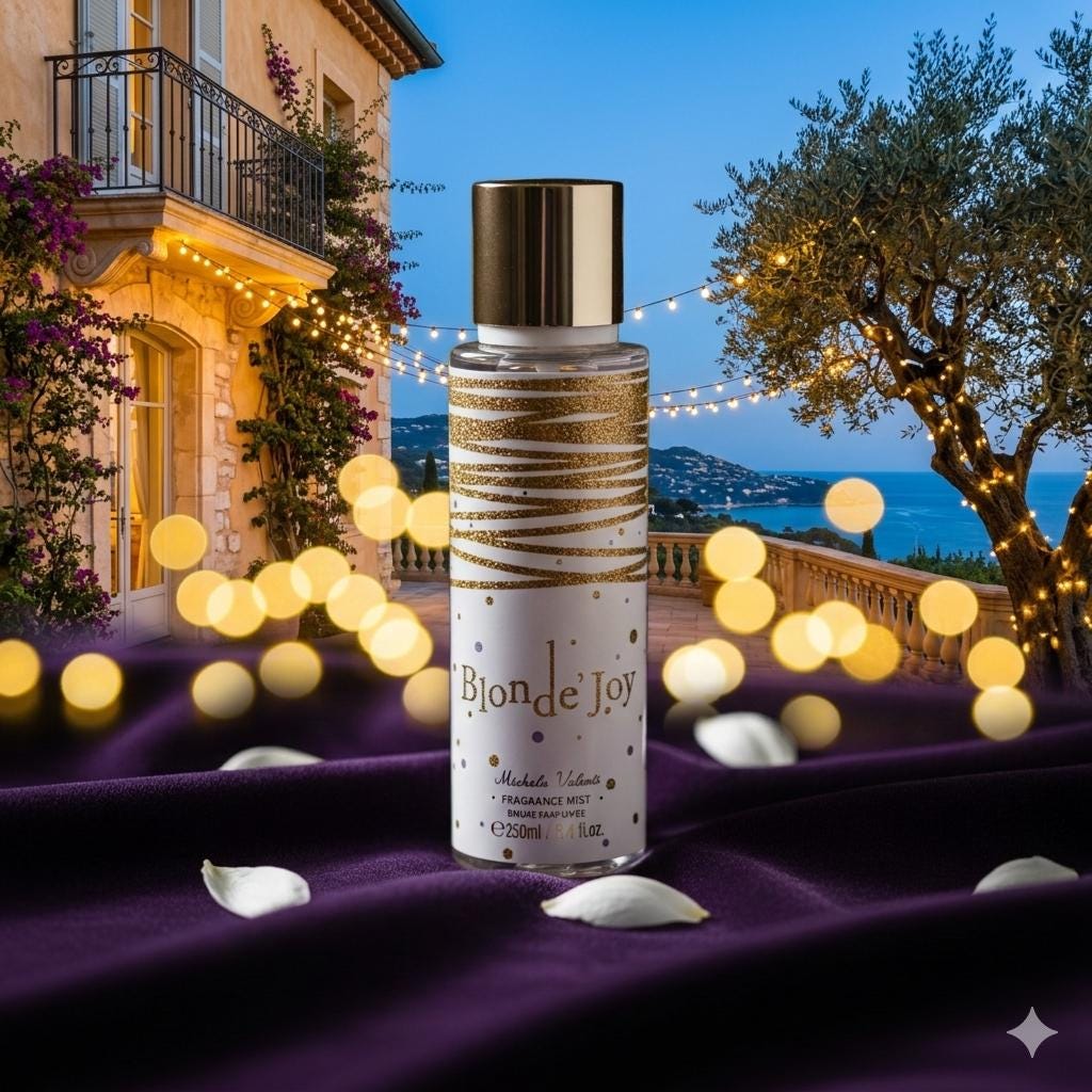 Blonde Joy Fragrance Mist 250ml – Sweet Floral Vanilla Body Spray for Women